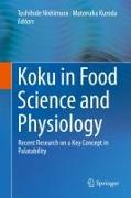 Koku in Food Science and Physiology