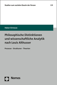 Vorderes Coverbild Philosophische Distinktionen und wissenschaftliche Analytik nach Louis Althusser