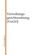 Vorderes Coverbild Verwaltungsgerichtsordnung (VwGO)