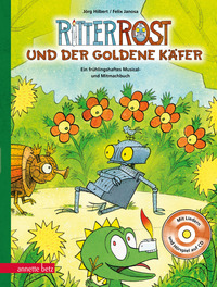 Vorderes Coverbild Ritter Rost: Ritter Rost und der goldene Käfer (Ritter Rost mit CD und zum Streamen, Bd.)