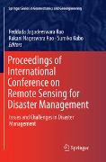 Proceedings of International Conference on Remote Sensing for Disaster Management