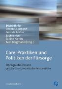 Vorderes Coverbild Care: Praktiken und Politiken der Fürsorge