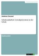 Vorderes Coverbild Schulsozialarbeit. Gewaltprävention in der Schule