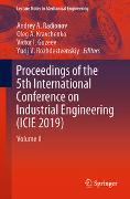 Proceedings of the 5th International Conference on Industrial Engineering (ICIE 2019)