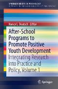 After-School Programs to Promote Positive Youth Development