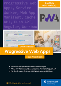 Vorderes Coverbild Progressive Web Apps