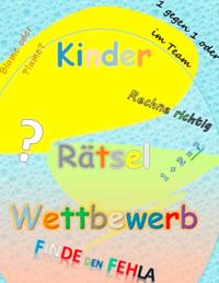 Vorderes Coverbild Kinder Rätsel Wettbewerb