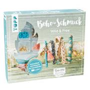 Boho-Schmuckset Wild & Free (Türkis/Lachs)