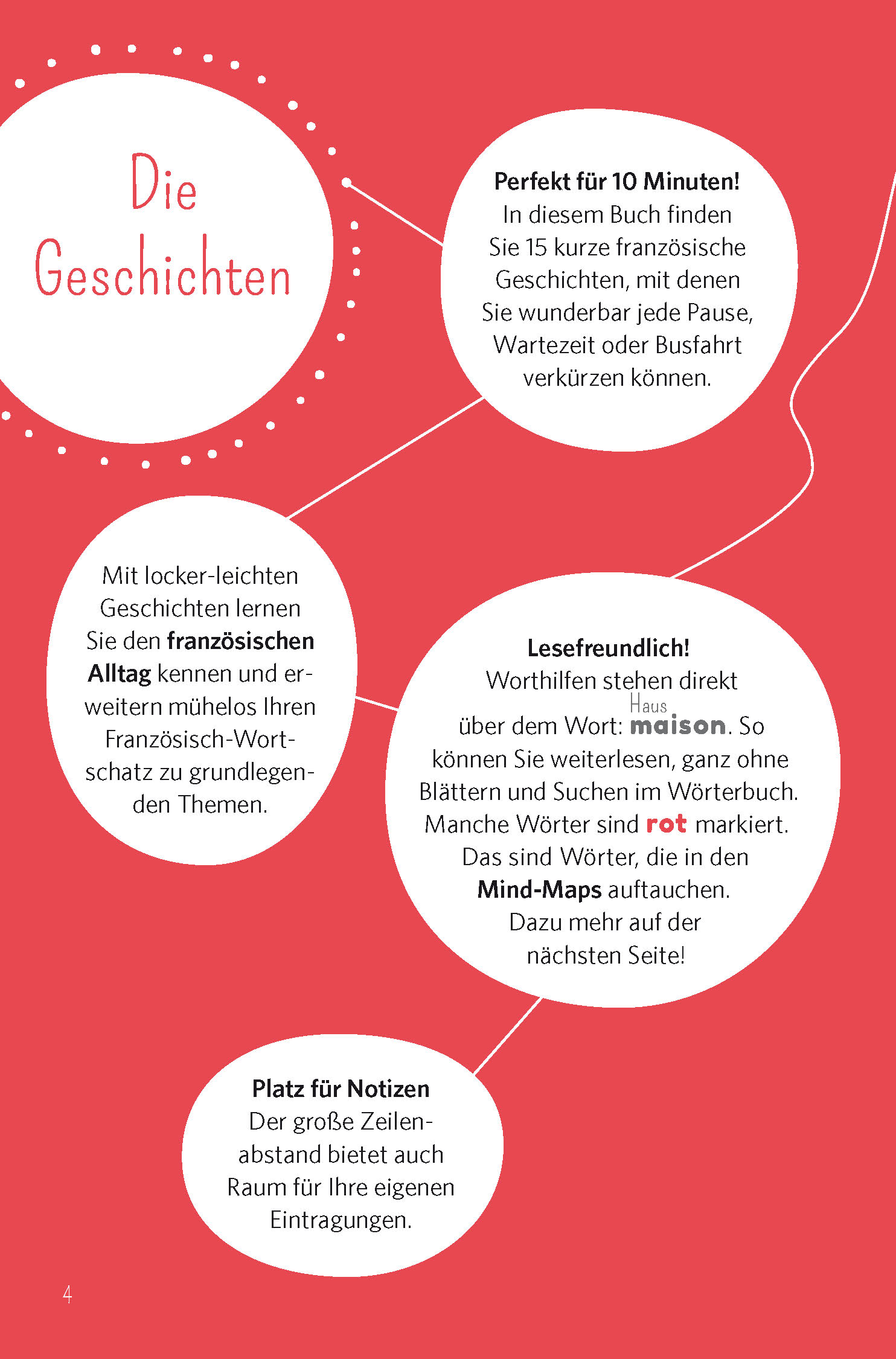 Beispielinhalt (Bild) PONS 10-Minuten-Lektüren Französisch