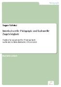 Vorderes Coverbild Interkulturelle Pädagogik und kulturelle Zugehörigkeit