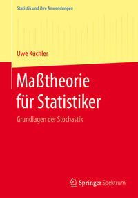 Vorderes Coverbild (hohe Qualität) Maßtheorie für Statistiker
