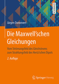 Vorderes Coverbild (hohe Qualität) Die Maxwell'schen Gleichungen