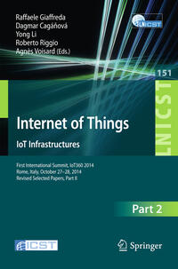 Vorderes Coverbild Internet of Things. IoT Infrastructures
