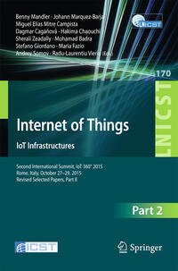 Vorderes Coverbild Internet of Things. IoT Infrastructures