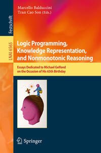 Vorderes Coverbild (hohe Qualität) Logic Programming, Knowledge Representation, and Nonmonotonic Reasoning