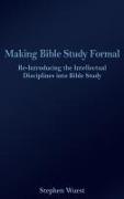 Making Bible Study Formal