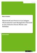 Wasserstoff aus Power-to-Gas-Anlagen. Ökonomisches und ökologisches Potenzial in den Sektoren Strom, Wärme und Mobilität