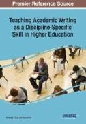 Vorderes Coverbild Teaching Academic Writing as a Discipline-Specific Skill in Higher Education
