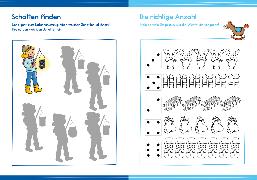 Beispielinhalt (Bild) Malen und Rätseln für Kindergartenkinder. Jahreszeiten