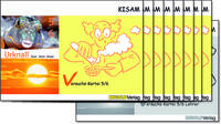 Vorderes Coverbild KISAM Versuchskartei 5/6 - Schulbundle