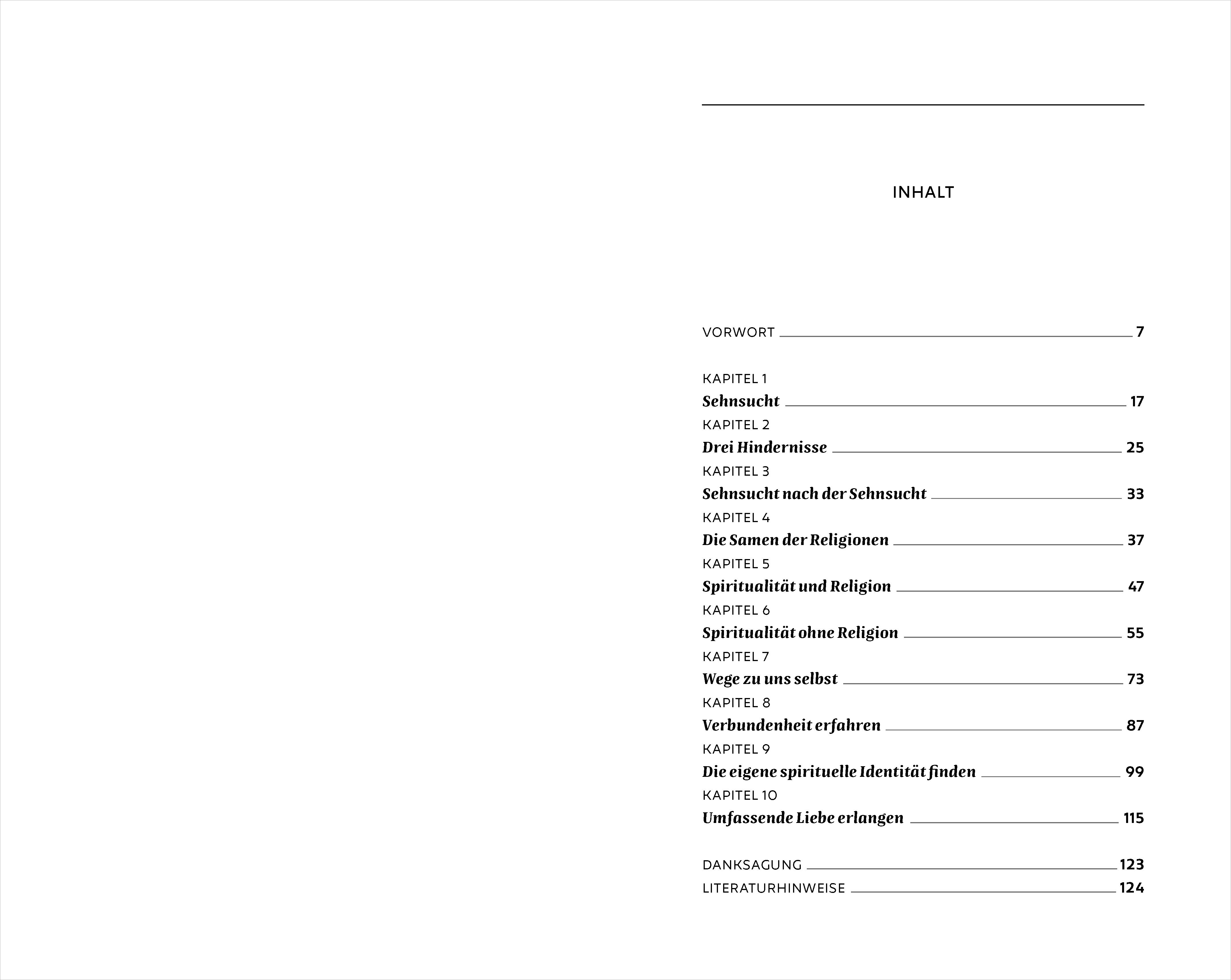 Beispielinhalt (Bild) Die Kunst, unserer Sehnsucht zu folgen