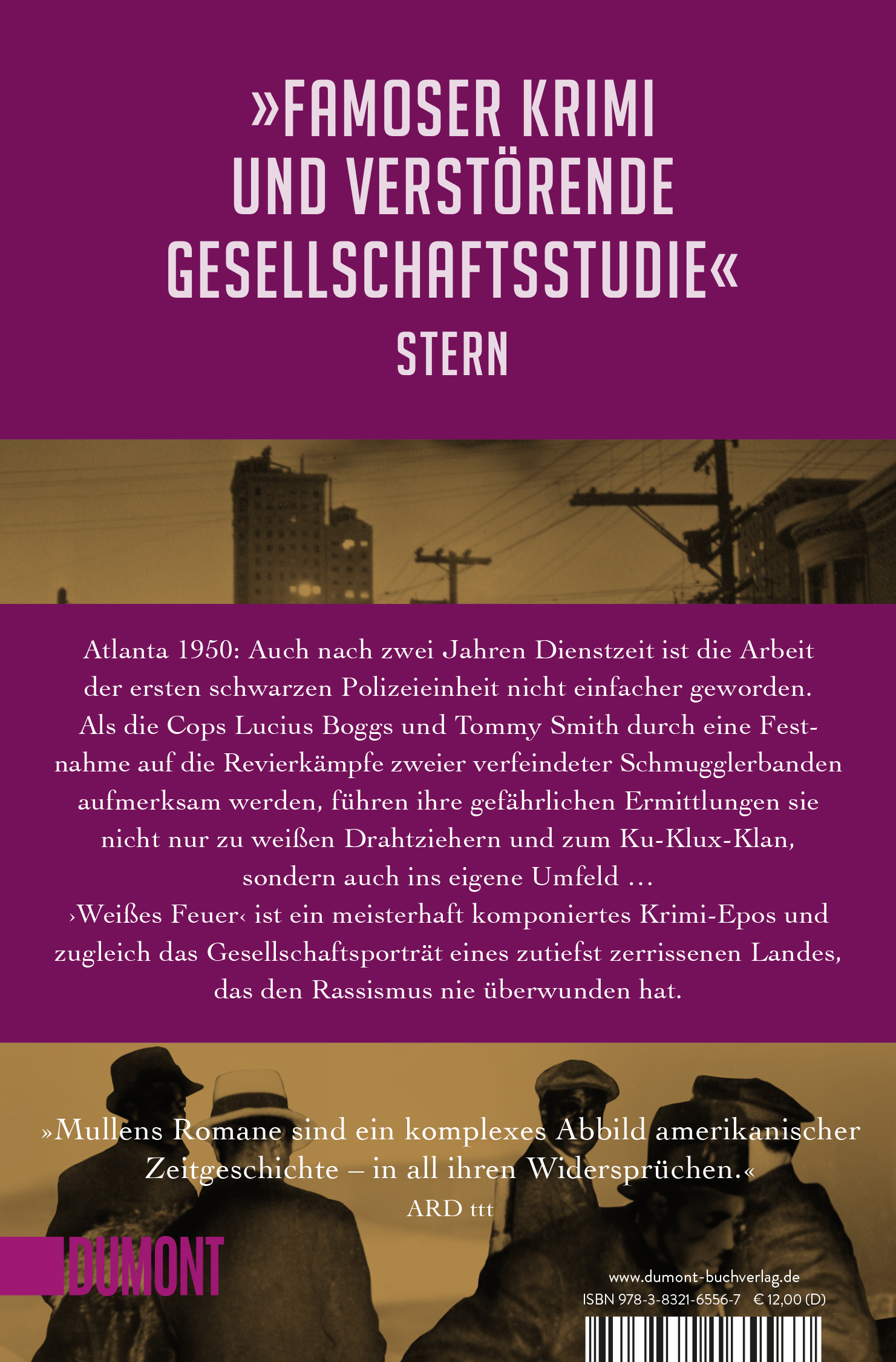 Rückseitencover Weißes Feuer (Darktown 2)