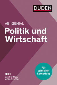 Vorderes Coverbild Abi genial Politik und Wirtschaft: Das Schnell-Merk-System