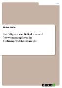 Ermäßigung von Bußgeldern und Verwarnungsgeldern im Ordnungswidrigkeitenrecht