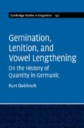 Gemination, Lenition, and Vowel Lengthening