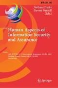 Human Aspects of Information Security and Assurance