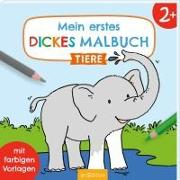 Mein erstes dickes Malbuch ab 2 – Tiere