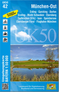Vorderes Coverbild UK50-42 München-Ost, Dorfen, Ebersberg, Erding