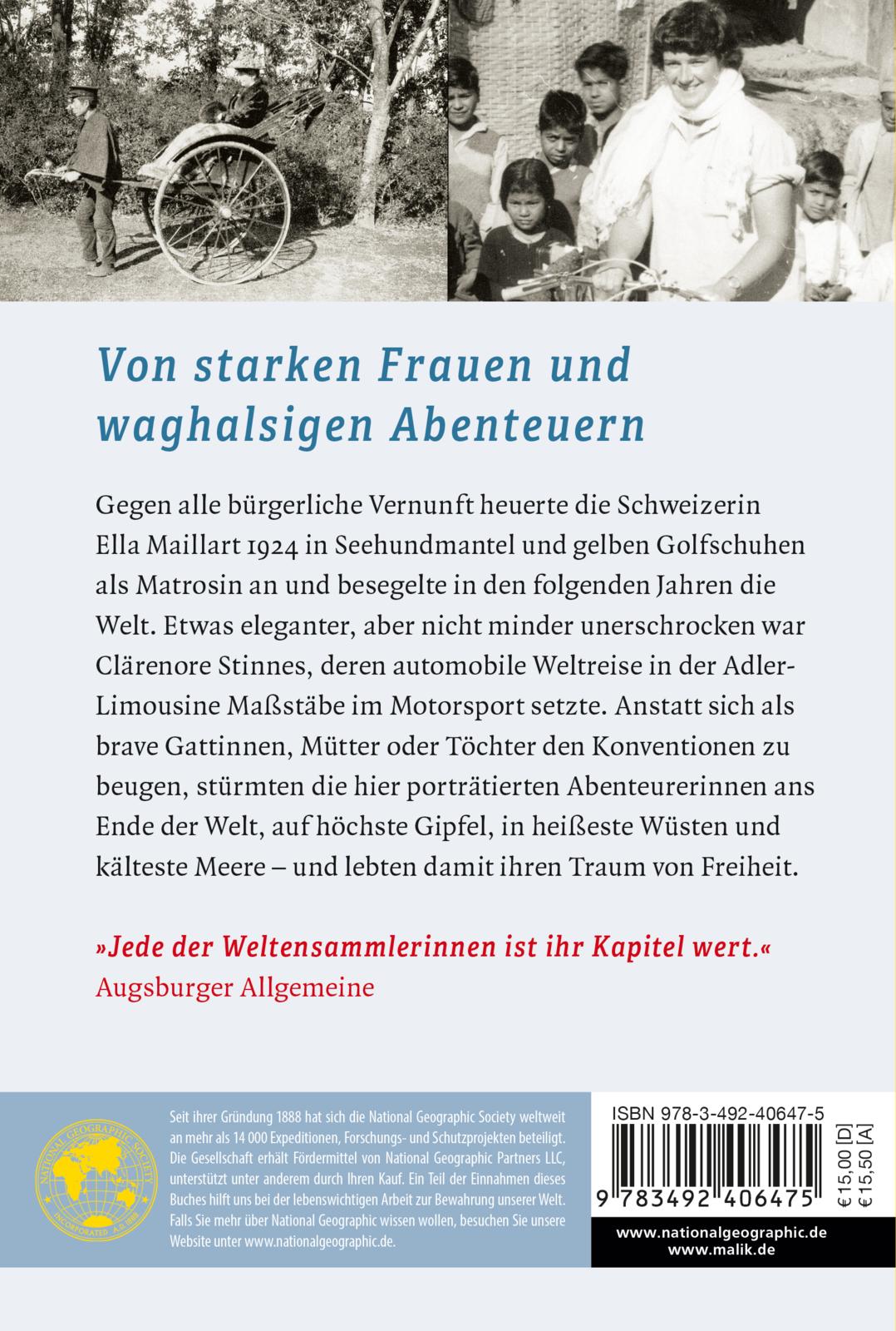 Rückseitencover Weltensammlerinnen