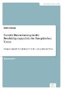 Gender Mainstreaming in der Beschäftigungspolitik der Europäischen Union