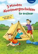 5 Minuten Abenteuergeschichten für Erstleser, 2. Klasse - Leichter lesen mit Silbenfärbung