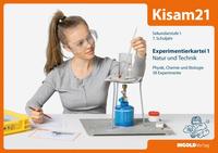 Vorderes Coverbild Kisam21 - Experimentierkartei 1 - Schüler