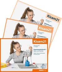 Vorderes Coverbild Kisam21 - Experimentierkartei 1 - 3er-Set