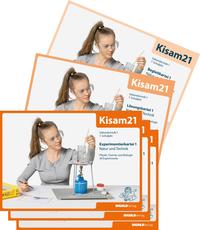 Vorderes Coverbild Kisam21 - Experimentierkartei 1 - Schulbundle
