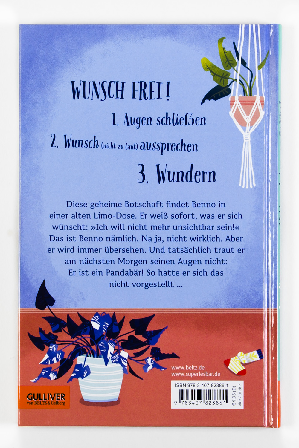 Rückseitencover Hilfe, ich bin ein Panda!