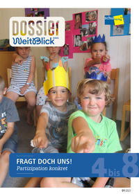 Vorderes Coverbild Dossier WeitBlick NMG: FRAGT DOCH UNS!