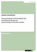 Vorderes Coverbild Frauenstudium in Deutschland mit besonderem Bezug zur Justus-Liebig-Universität Giessen