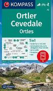 KOMPASS Wanderkarte 72 Ortler/Ortles, Cevedale 1:50.000