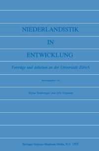 Vorderes Coverbild (hohe Qualität) Niederlandistik in Entwicklung