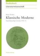 Vorderes Coverbild Klassische Moderne