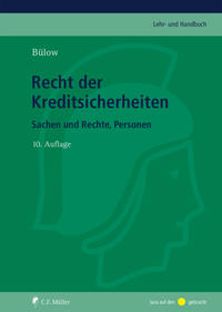 Vorderes Coverbild Recht der Kreditsicherheiten