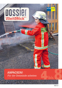 Vorderes Coverbild Dossier WeitBlick NMG: ANPACKEN!