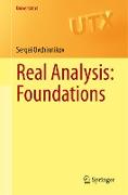 Real Analysis: Foundations