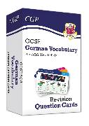 GCSE AQA German: Vocabulary Revision Question Cards (For exams in 2025)