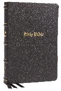 KJV Holy Bible: Large Print Thinline, Black Genuine Leather, Red Letter, Comfort Print (Thumb Indexed): King James Version