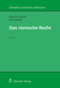 Vorderes Coverbild Römisches Recht
